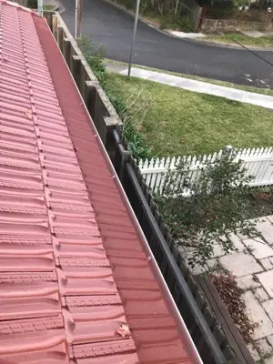 Solar Bird Proofing mesh on tiled roof